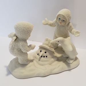 Department 56 Snowbabies Melting Snowman